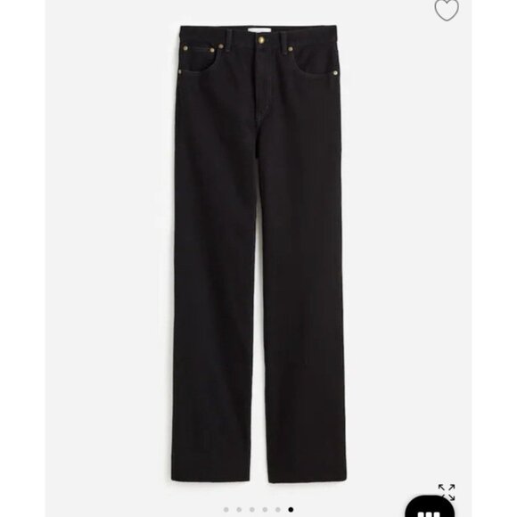 Madewell X Alexa Chung $168 High-Rise Straight Jean Outridge Wash Size 28 NT111 - Picture 6 of 15